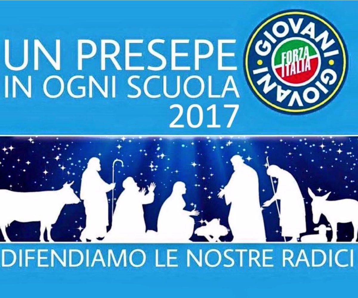 fi_giovani's tweet photo. Al via il #WeekEndAzzurro qui #Paola(Cs) #AlbanoLaziale #Bari! E a un mese dal #Natale riparte la nostra #CampagnaUnPresepeInOgniScuola a difesa delle nostre #Radici! @AngieCalabria @forza_italia @GruppoFICamera https://t.co/URFxJIrvON