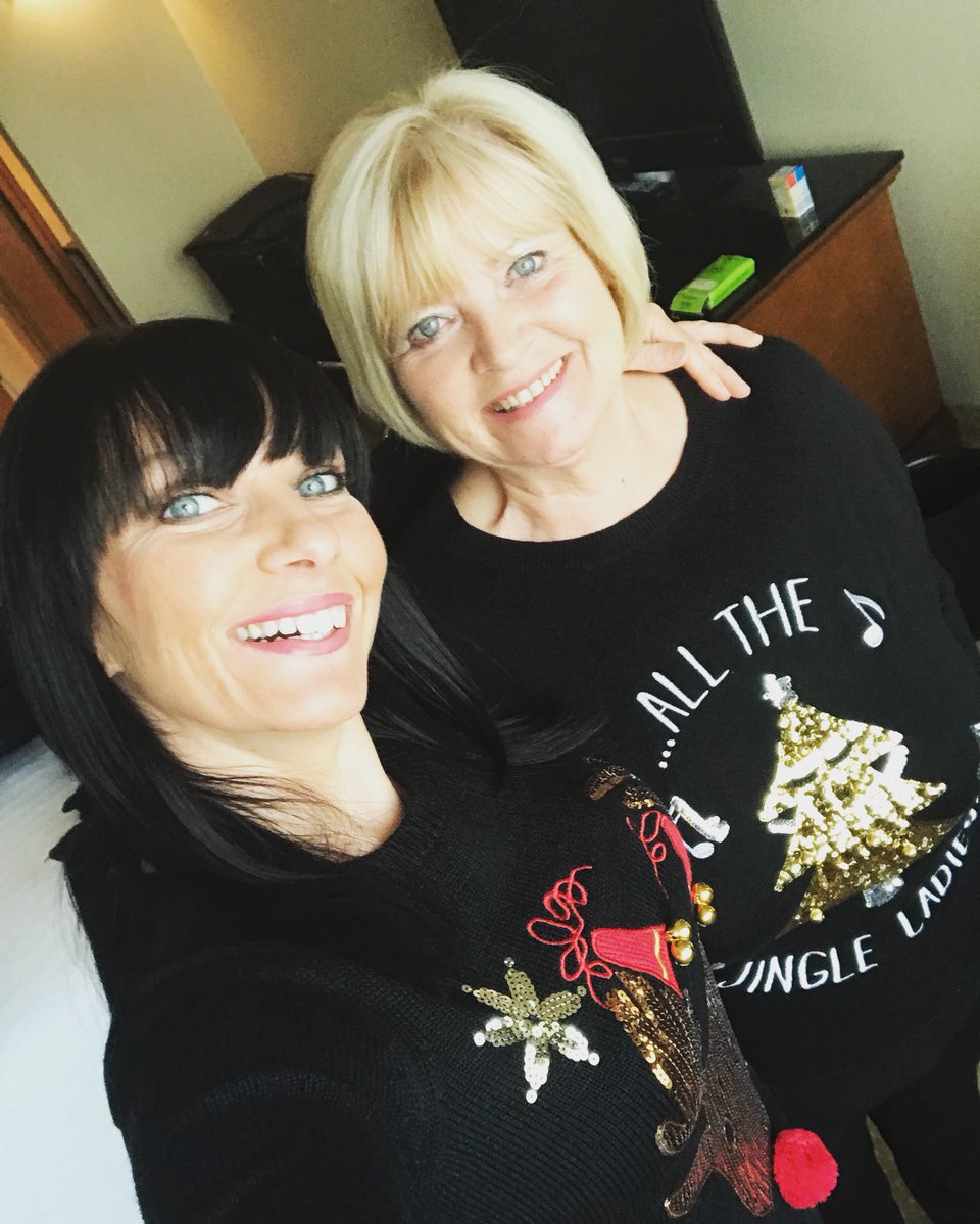 LupusRunGirl's tweet photo. Ready for the #ChristmasMarket in our #ChristmasJumper #Warsaw https://t.co/ZgyW1uTEvo