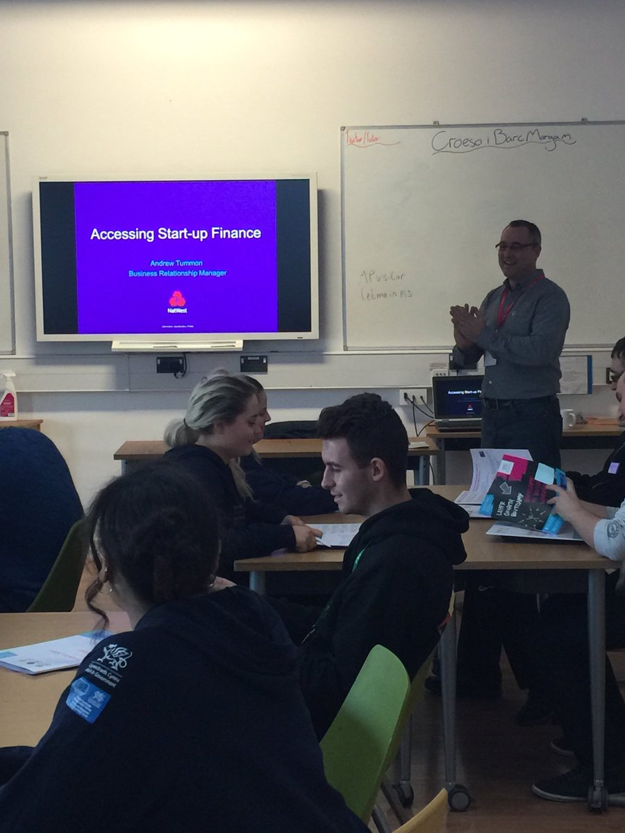 AnnetteTForce's tweet photo. Accessing start up finance by Andrew Truman #bigideaswales #natwest #bootcamptobusiness https://t.co/QmieDdz8YS