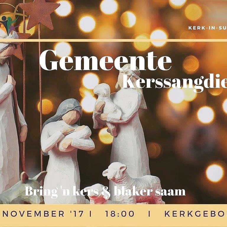 joejvr's tweet photo. Vriende onthou more aand 26/11 se Kerssangdiens om 18:00 by Kerk-in-Suid. Bring 'n kers en blaker saam. Nooi al julle vriende en familie.
(304 Cotie laan, Wierdapark, 0149) https://t.co/fABGHlV7va