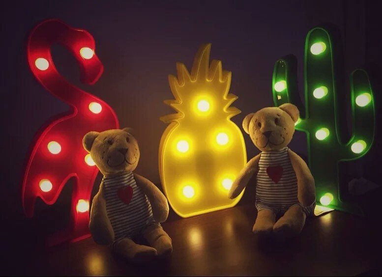 nbakilight's tweet image. #flamingolight #Pineapplelight  #cactuslight #tropicallight #Akilight