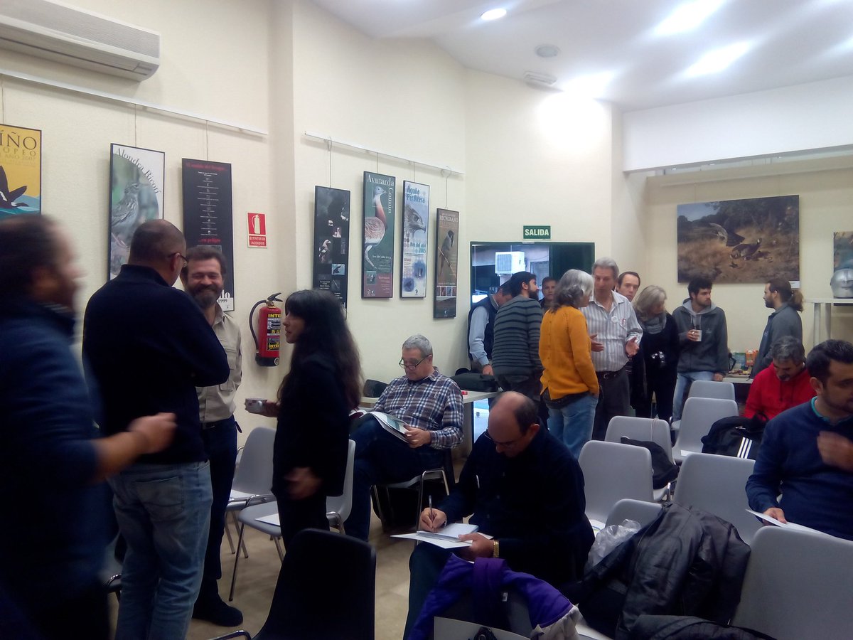 SEO_Huesca's tweet photo. SEO Birdlife Huesca presente en la reunión anual de Grupos locales en Madrid. https://t.co/4cZwfUpsbV