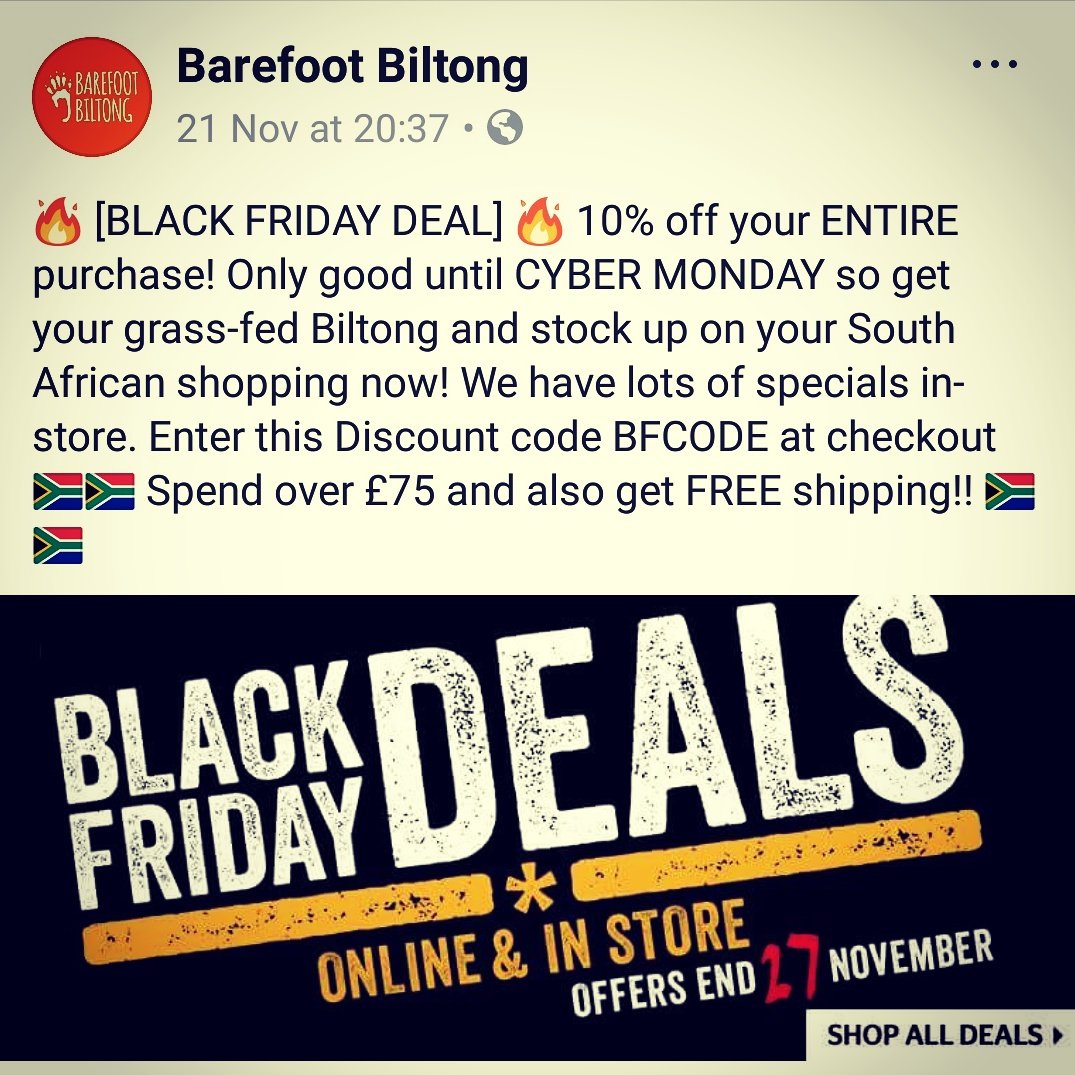 barefoot biltong (@barefootbiltong) on Twitter photo 