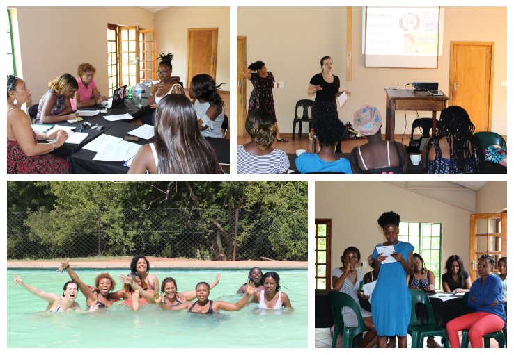 Laura_Van_Raemd's tweet photo. Today is the #InternationalDayToEndVAW and the #16days @SayNO_UNiTE #orangetheworld launch. These pictures are from a 2-days #genderactivism and technology camp in SA, organized by @WomensNet_ZA and funded by @unwomenafrica #16ways16days #mybodymyrights #allbodiesarebeautiful https://t.co/wG4BJbWRfz