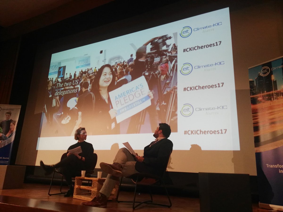 JavierCanas86's tweet photo. Kicking off!

#CKICHeroes17 #Sustainability #climatechange #innovation https://t.co/tvYWE7qei4