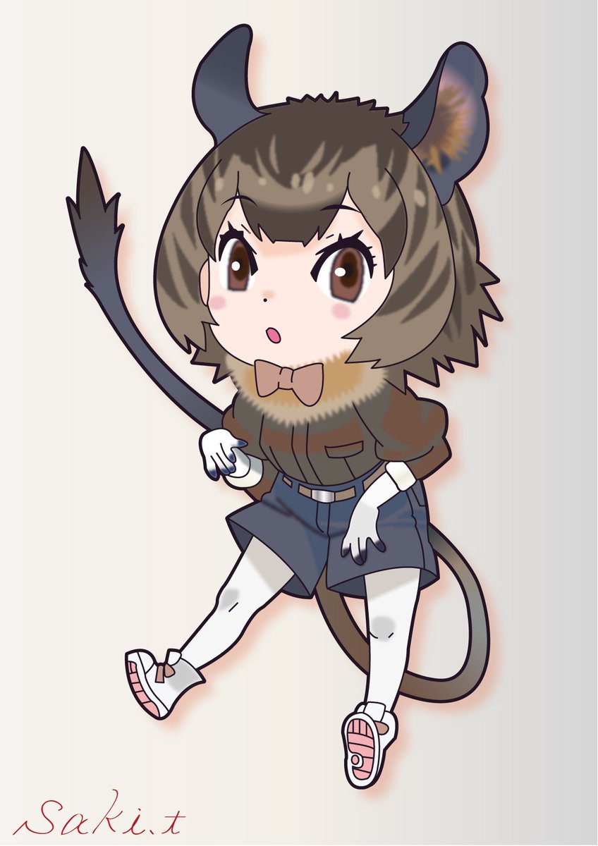 塚原咲 在 Twitter 上 きすけのフレンズ Version2 デグーを見直して こげ茶 山吹色に色変えてみました こっちの方が収まりがイイ けものフレンズ デグー きすけ T Co Ubp4f4ocii Twitter