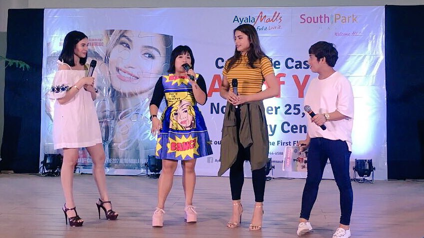 MILOversOFC's tweet photo. Jennylyn Mercado, @soooooomiloo at Ayala Malls Southpark for their first stop of #AllOfYou mall tours! #MMFF2017 https://t.co/trxYSHFS9X