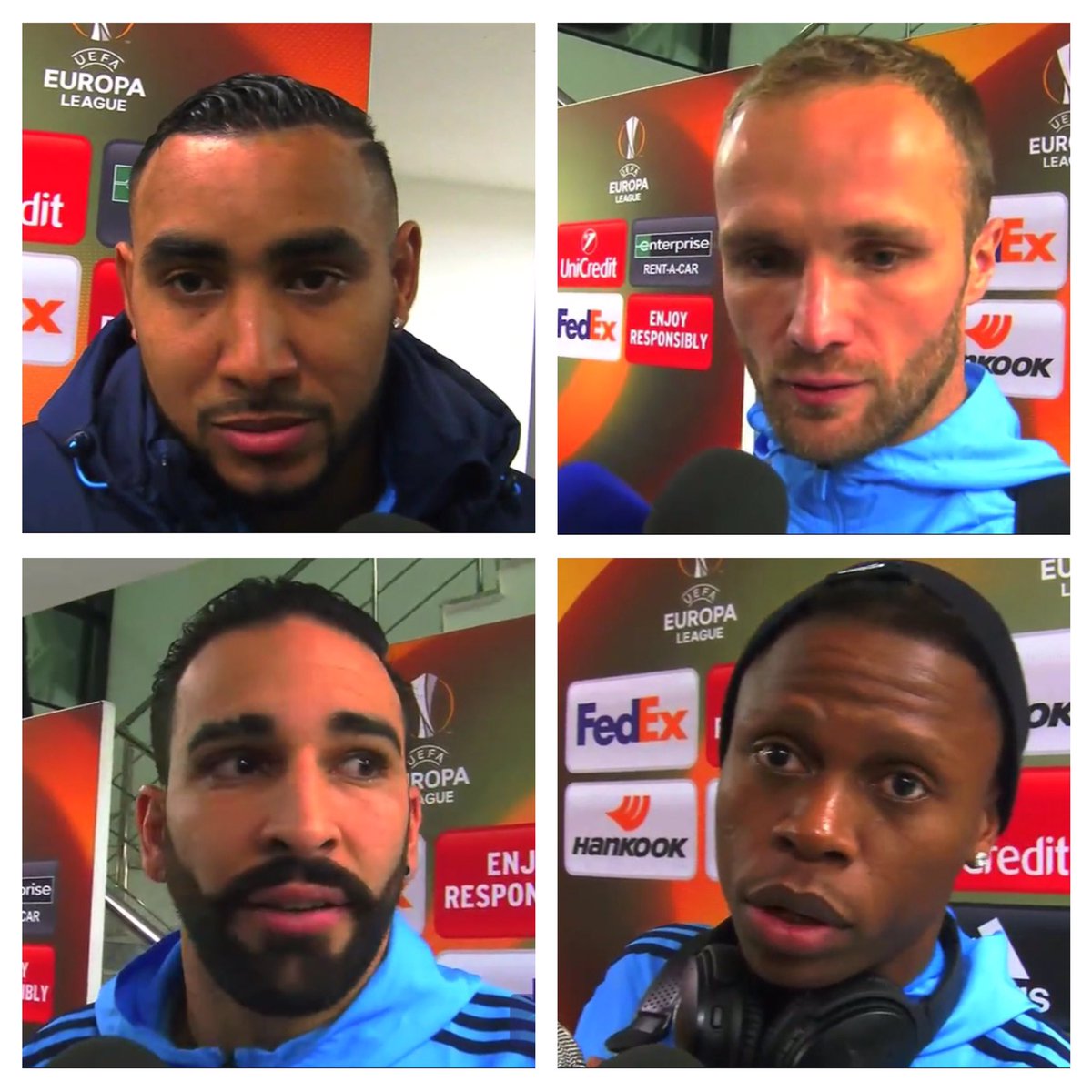 karimattab1's tweet photo. #KONOM retrouvez toutes les réactions olympiennes en zone mixte après Konyaspor-OM. Germain, Rami, N'Jie et Payet au micro @maritimamedias @OM_Officiel #TeamOM https://t.co/N0dJmXPfM1 https://t.co/2dmkK6MIPd