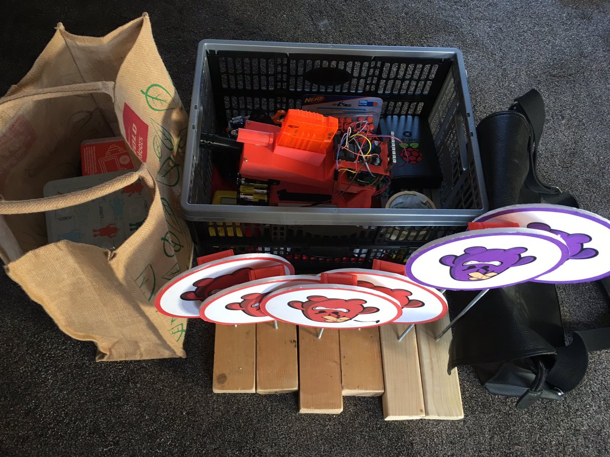 davejavupride's tweet photo. FRED-209 is ready for @CotswoldJam. Question is.... is @CotswoldJam ready for FRED-209? π€#RJam #robotrumpus https://t.co/ALVI4hM6rI