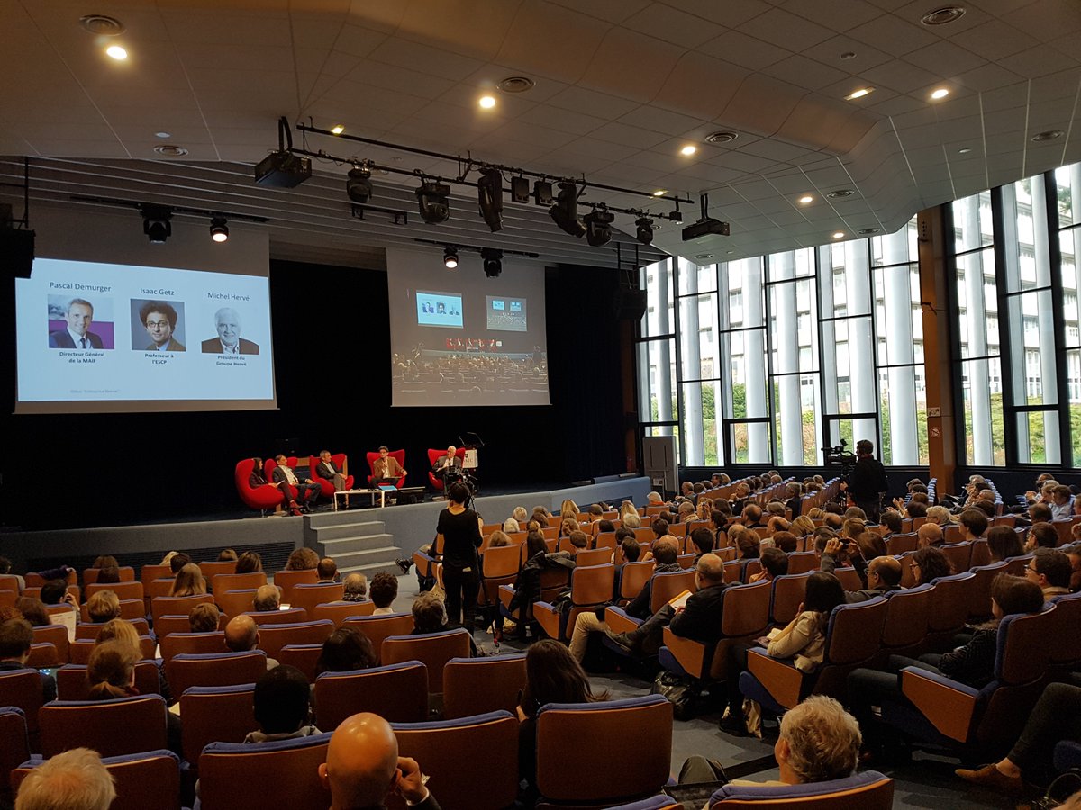 C'est parti pour la première conférence de la journée #campusIM <a href="/essec/">ESSEC Business School</a> <a href="/isaacgetz/">Getz, Isaac</a> Michel Hervé <a href="/Groupe_HERVE/">Groupe Hervé</a> <a href="/marc_smia/">Marc Smia</a> <a href="/keapartners/">Kéa</a> #entrepriselibérée #Management