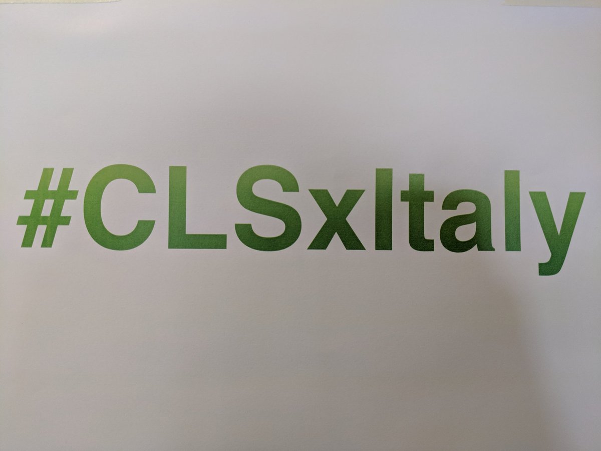 azzurraragone's tweet photo. Today at #CLSxItaly we start with the talk of @rainbowbreeze on "Sense of Community" #CommunityLeadershipSummit #CLS #cmgr #communitymanagement https://t.co/5pyKjIeWWq
