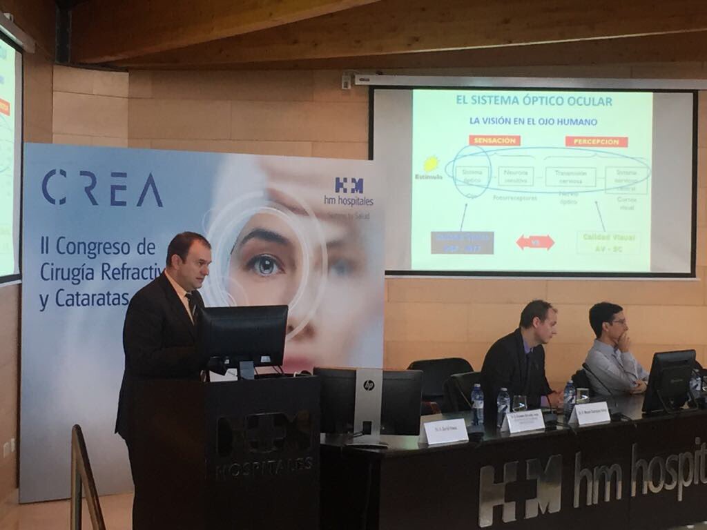 HMHOSPITALES's tweet photo. Empezamos la segunda jornada del II Congreso de Cirugía Refractiva y Cataratas #CREA2017 https://t.co/giCbcEjxdN