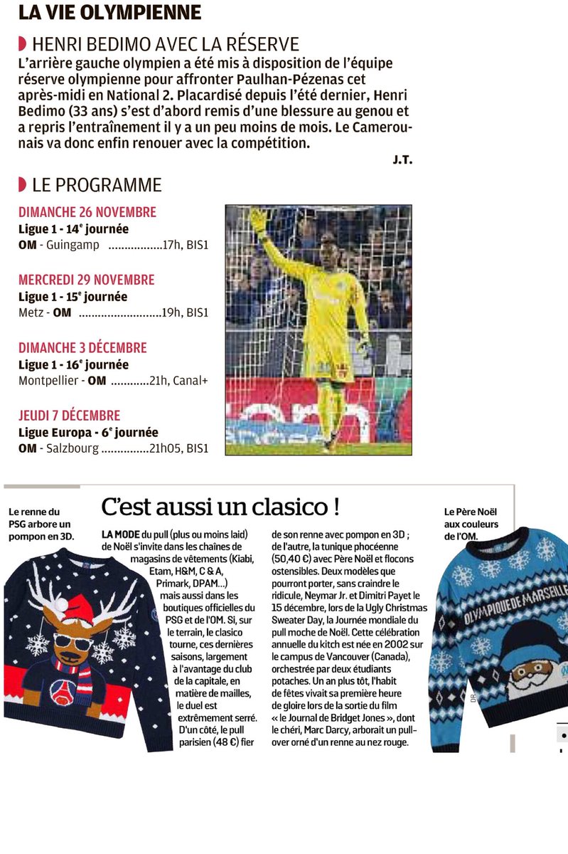 TeixCap's tweet photo. 🗞Extraits ➡️ Pas grand chose ...😢
#KONOM #Consolat #OMN2 
[LaProvence, L'Équipe, LeParisien ..]
#TeamOM #OMEAG #OM https://t.co/ZzU23TOffS
