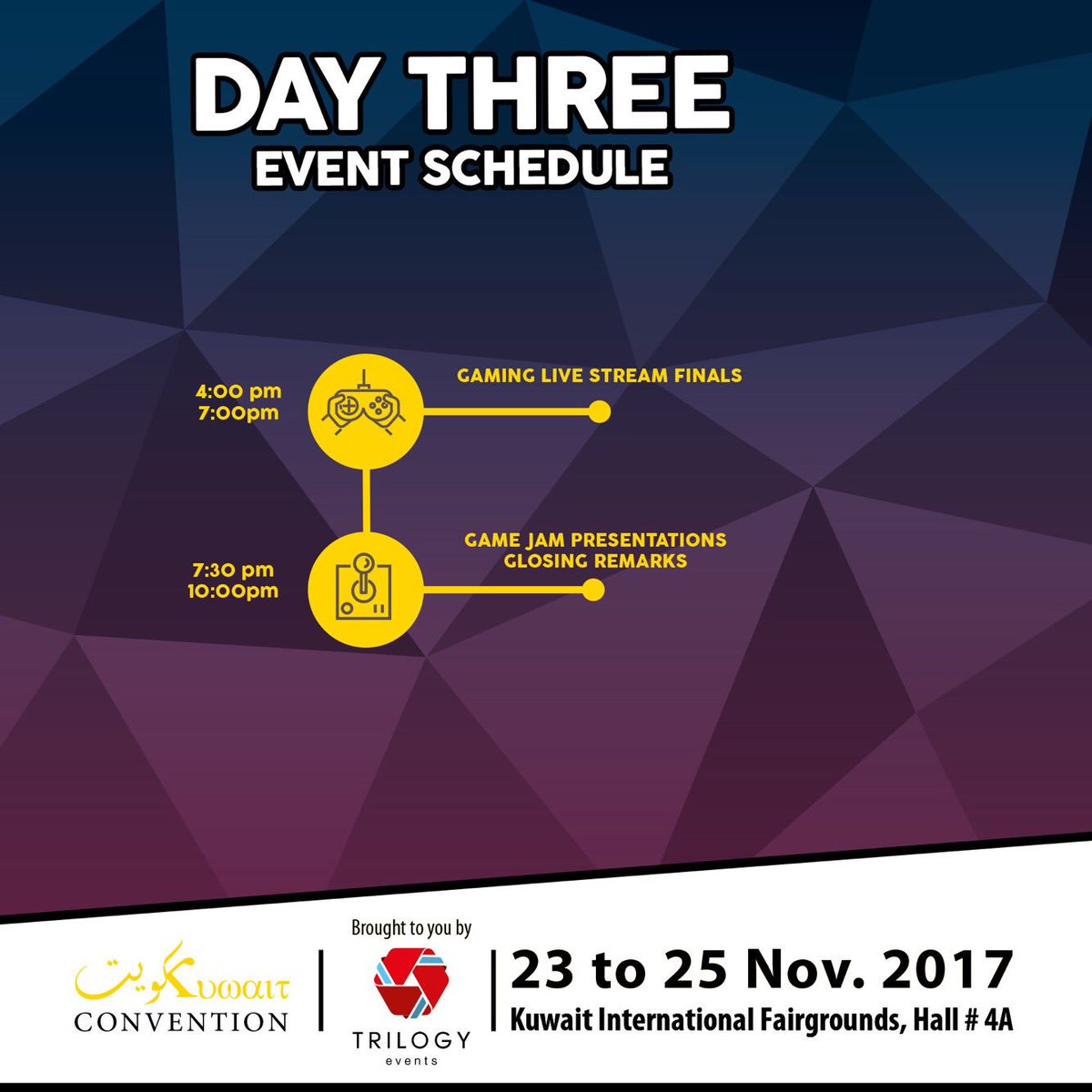 ignkuwait's tweet photo. احضر وشاهد حماس النهائيات اليوم في المعرض !! 🤩
•••
#ignconkuwait17 https://t.co/WggQDri2IF