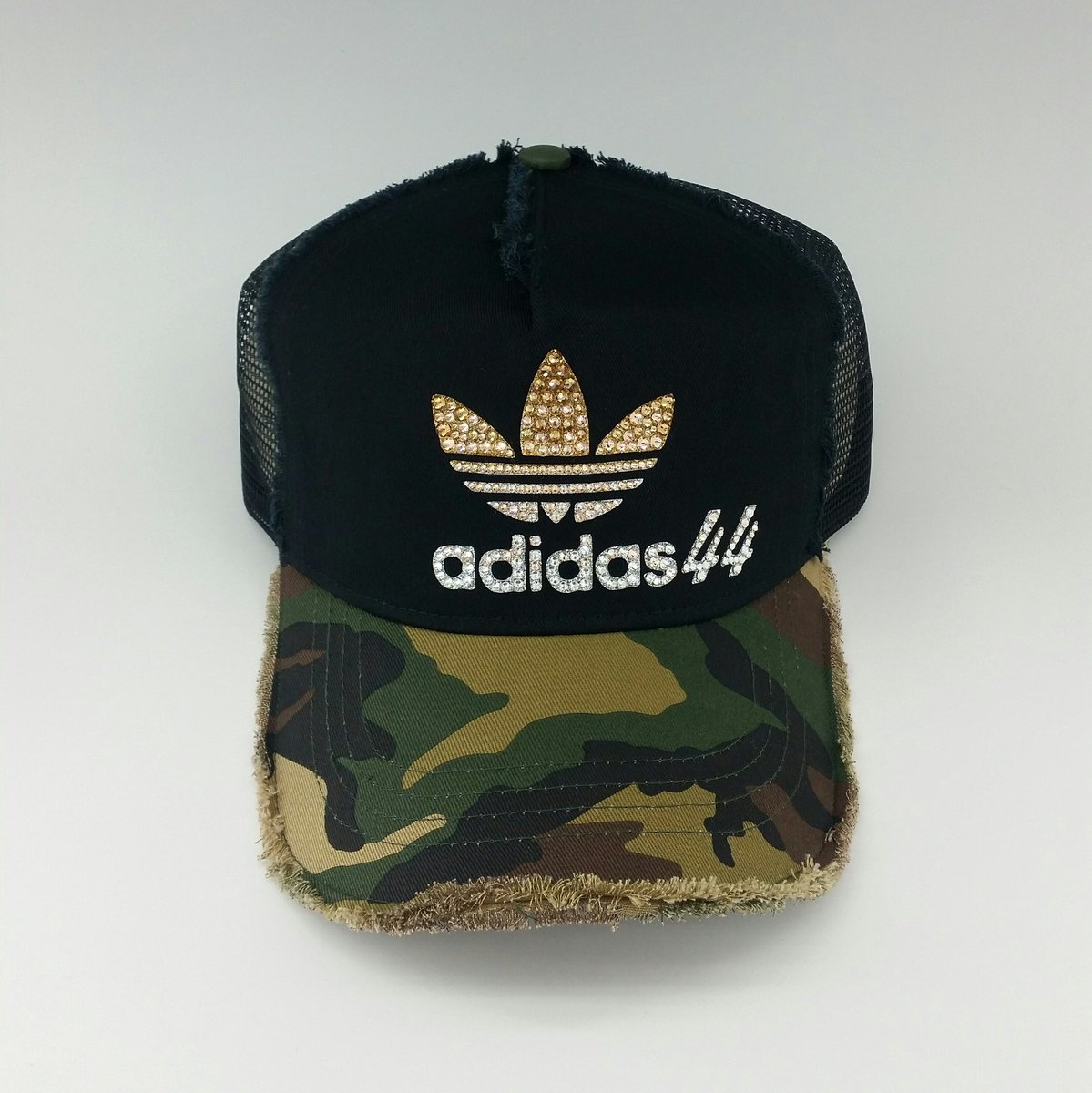 Hanamog デコshop Pa Twitter ありがとうございました かわいいと思った方 メッセージください アディダス デコ スワロ キャップ デコキャップ アディダスコーデ オーダーメイド キャップコーデ プレゼント 迷彩 ゴールド ダメージキャップ