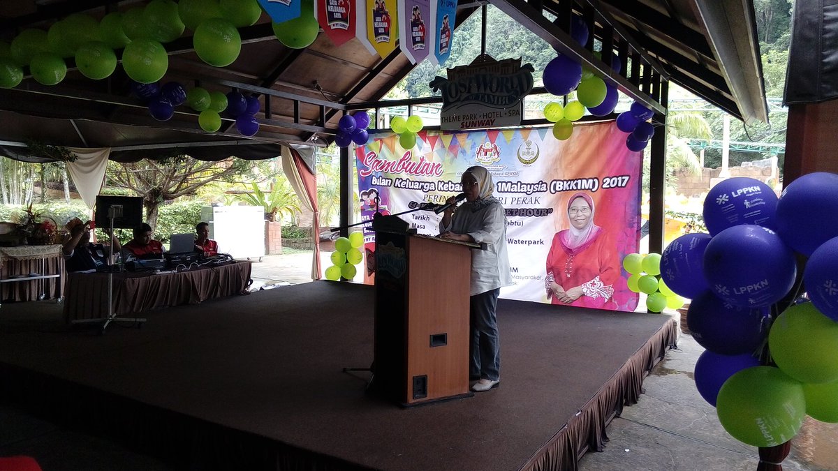 LPPKN_Perak's tweet photo. 25.11.17 - Sambutan BKK1M peringkat ng. Perak 2017 di Lost World Of Tambun @LPPKN @lppkn_ukk @norlasiah1958 @ https://t.co/OIouWi3oRu