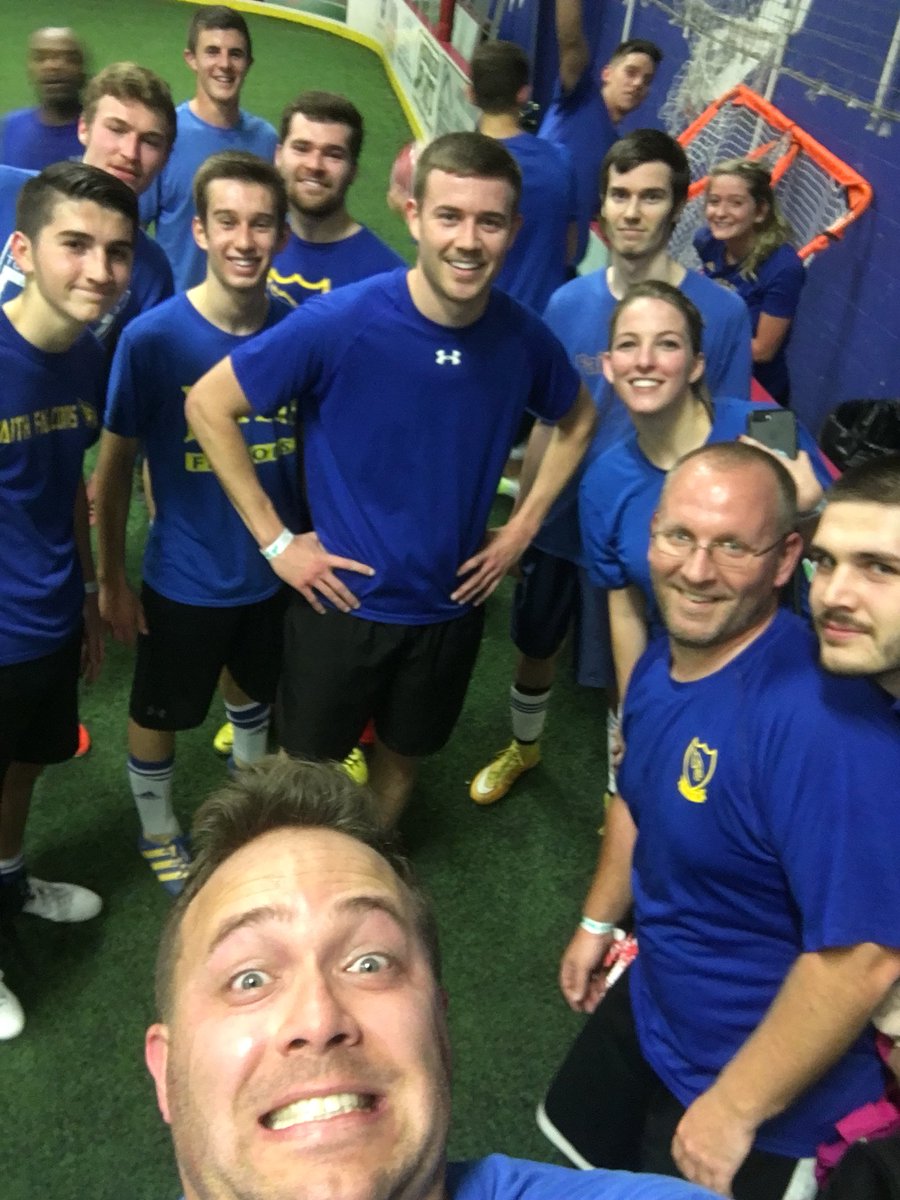 Jason_Swinehart's tweet photo. Game two goes down as a win 24-0... how? We counted all the goals we scored while scrimmaging each other #WeDominated #Goodtimes #StillFeelOld @WilliamPeifer @AllyRomine @Olivia_Peifer @MattButlerS @ColeStoddard7 @Joemichael16 https://t.co/oxlJnQQnIh