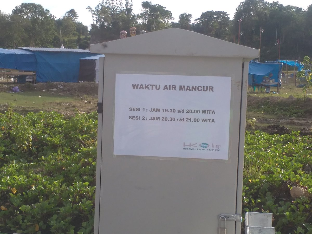 Agar tidak kecewa pedomani jadwal ini sebelum ke air mancur #AAS 😅😅