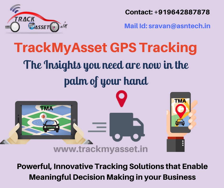 TMA_ASnTech's tweet photo. TrackMyAsset GPS Tracking System
The Insights you need are now in the palm of your hand
Powerful, Innovative Tracking Solutions enable Meaningful Decision Making in your Business...
https://t.co/zgAOpmS4zO
#trackmyasset #gpstrackingsolutions #gpstrackingdevices https://t.co/7yurtKpya1