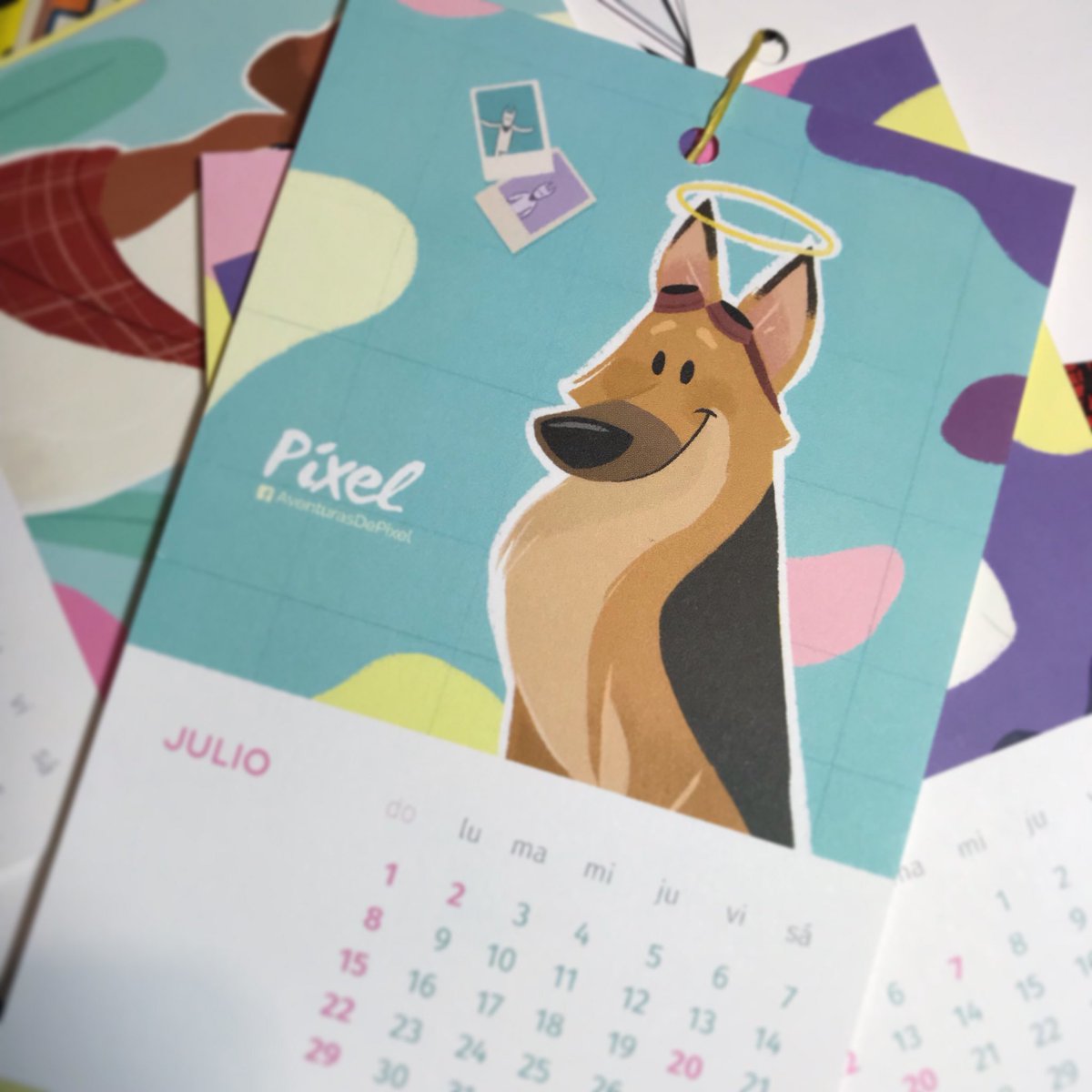 pixeladv3ntures's tweet photo. The best surprise / The friends of Koda” Calendar 2018 / Great work & tribute to #PixelAdventures | Las mejores sorpresas del año #Calendary #illustration #Pets https://t.co/0LPEKpBys8