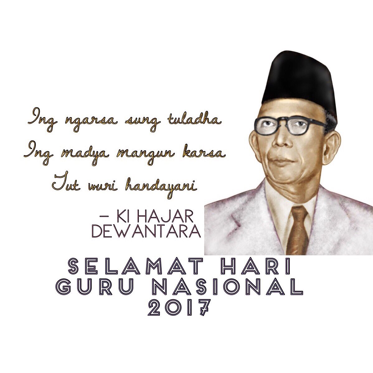 wifiid_jaktim's tweet photo. “Di depan memberi contoh, di tengah memberi semangat, dan di belakang memberikan daya kekuatan”
.
Selamat Hari Guru Nasional untuk seluruh guru di Indonesia. Terima kasih sudah mendidik anak-anak bangsa untuk masa depan Indonesia yang lebih baik❤️ https://t.co/LGzekSiErE