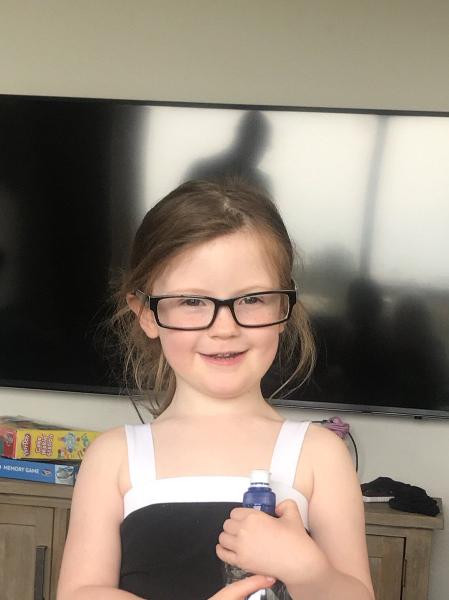 KGilliand's tweet photo. Cheeky miss 4. Dads glasses. Smiles #kids #loveher #cherishlife https://t.co/5tpwMsPnp9