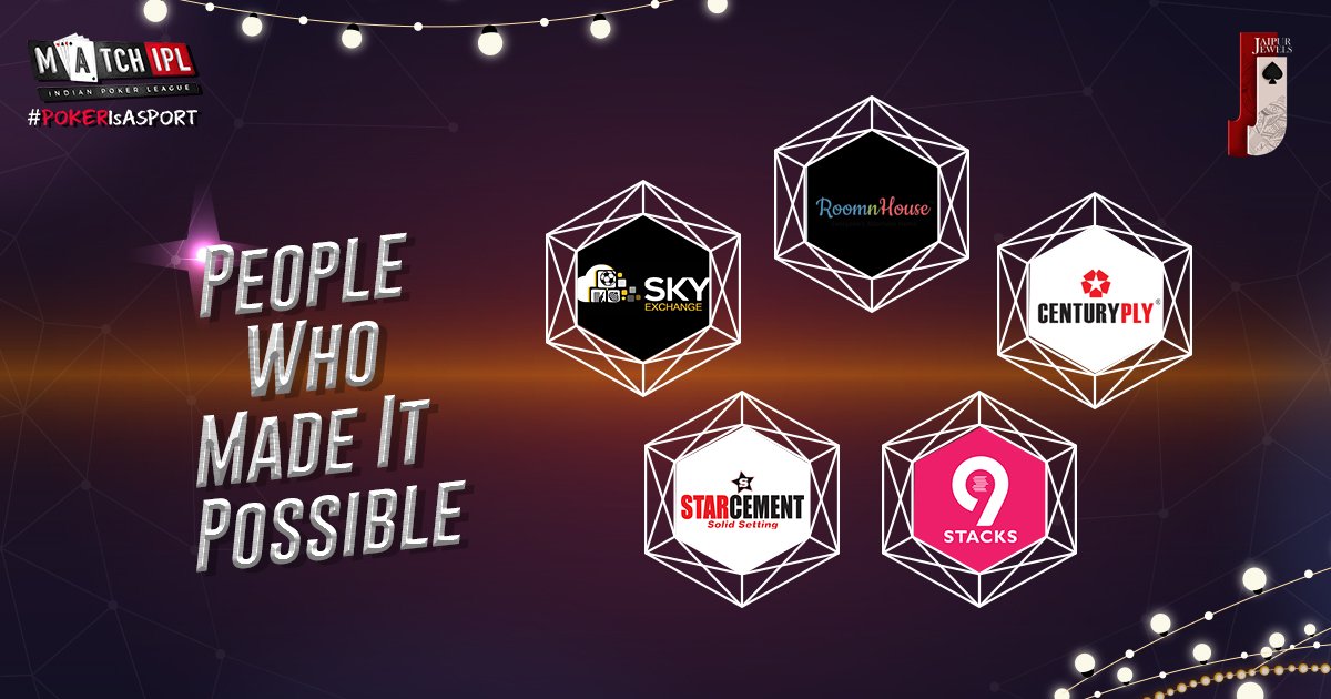 JJ_MIPL's tweet photo. We were lucky to have some of the best brands in the country to give us wings to achieve our dreams.

We would like to sign off with a final vote of #thanks to these amazing brands and the equally amazing people behind them.
 
#UpTheAnte #JoinTheJewels #PokerIsASport #MatchIPL https://t.co/AcqqITDiIN