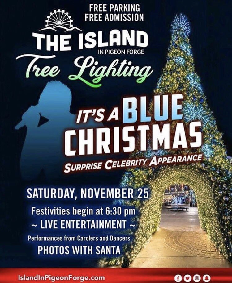 Be sure to come out to the Island tomorrow at 7 to see the lighting of the tree and Greyscale perform!