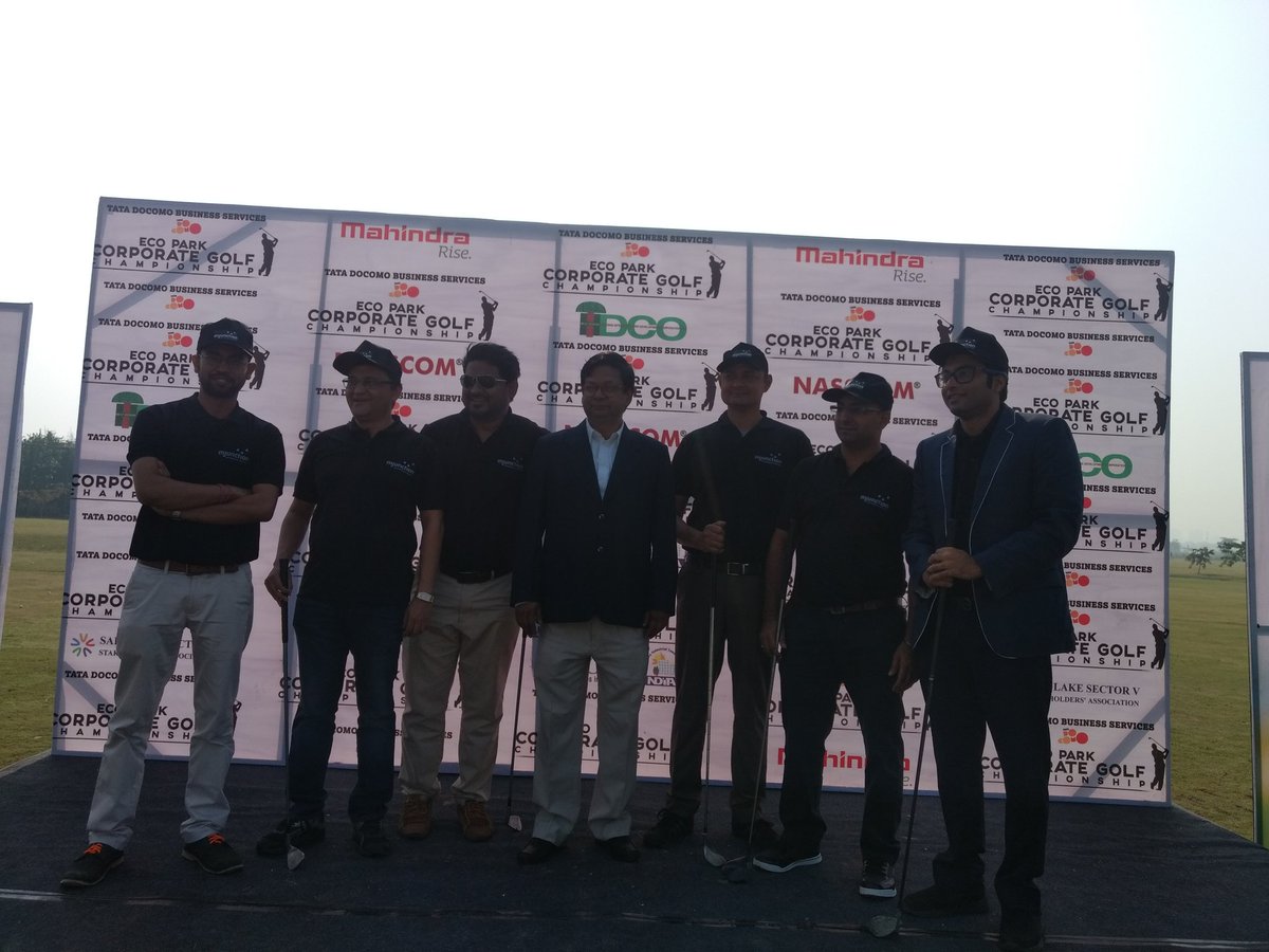 brandaninda's tweet photo. Team #mjunction at Corporate Golf Championship #cgc2017 #kolkata @debashis_ https://t.co/rhat6m6wHR