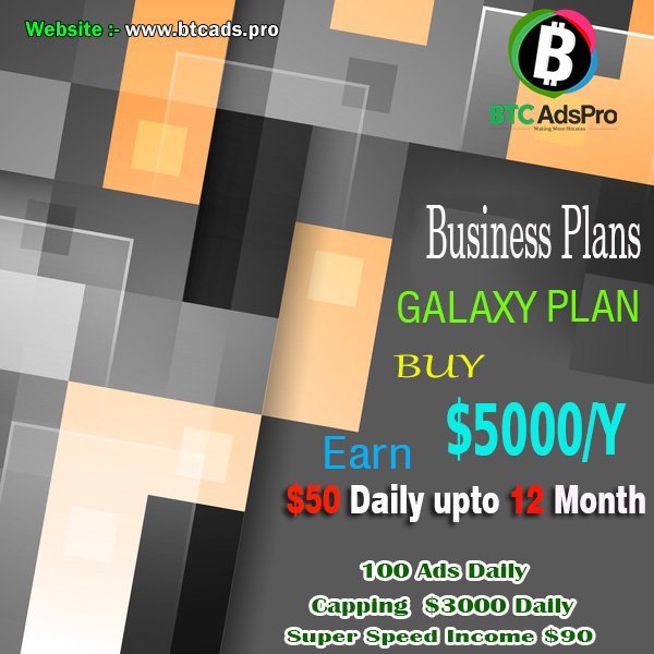 btcadspro2's tweet photo. Join Galaxy Program &amp; Earn 50$ Daily up to 12 months
******************
For Registration: https://t.co/3W3JIBCxaI
*********************
To know more visit us at: https://t.co/m5PulCVYl8 https://t.co/zpxygbCZ6n