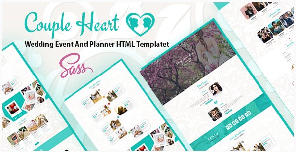 DesignUnlock's tweet image. Couple Heart - Wedding Event And Planner HTML Template Our #wedding &amp;amp; #eventPlanner on #EnvatoMarket #themeforest  Build with #sass. goo.gl/byY1aT