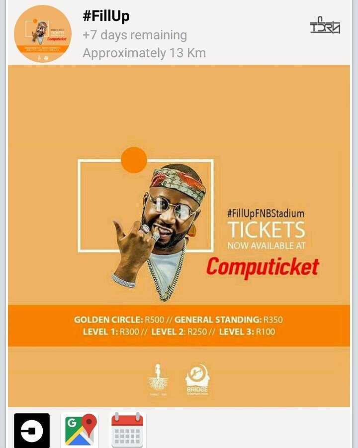 turnup_sa's tweet photo. Automatic Count Down on the official SA Turn Up!
#FillUpFnbStadium 
@CassperNyovest 
https://t.co/hgLQ8UpTU4 https://t.co/BxlFvmI4v9