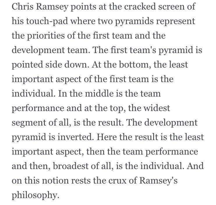 A13Coaching's tweet photo. Chris Ramsey interview. 

From our point of view, many don’t understand this priority difference. https://t.co/XnbJ2JYM3k