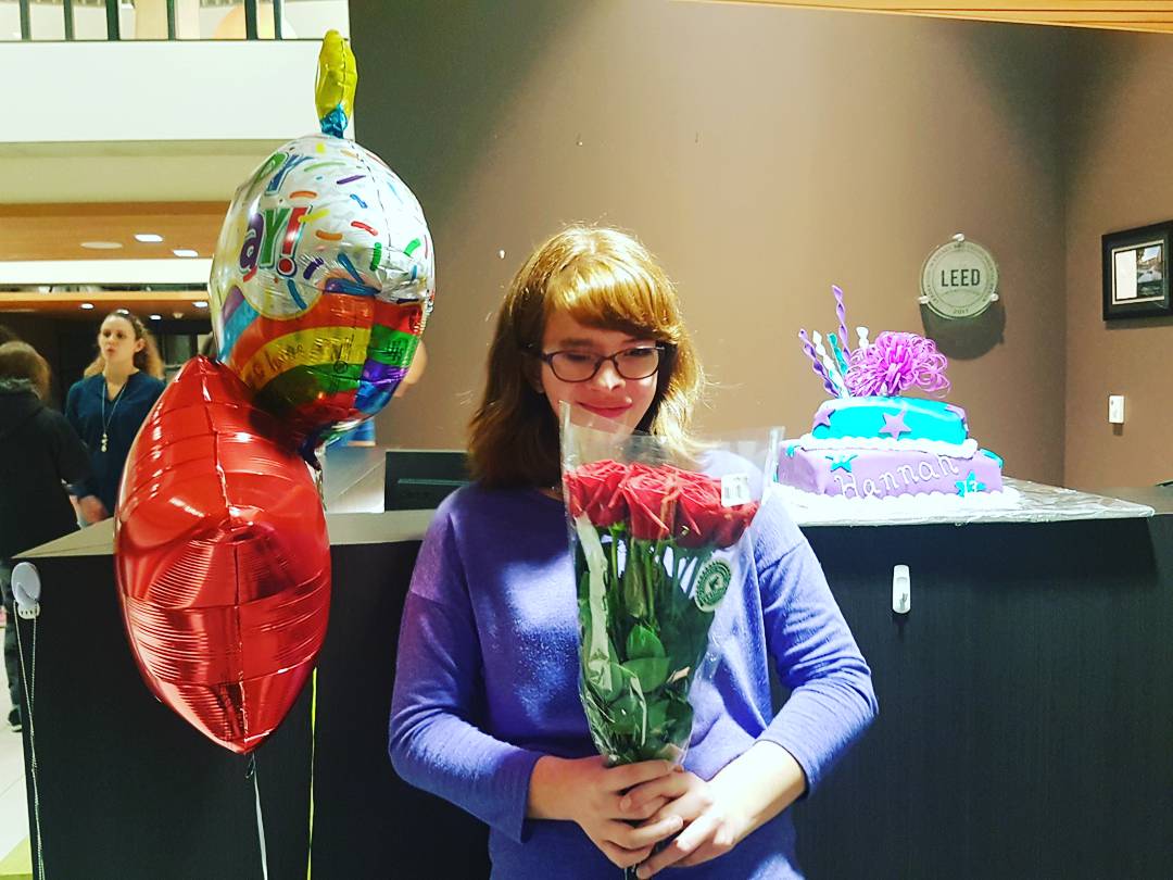 candacebayliss's tweet photo. A special 13th birthday celebration at our STP. Happy birthday Hannah! @WRMS_STP https://t.co/HhQm04KS5f