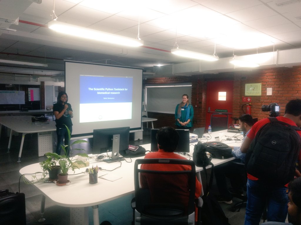 chirag200666's tweet photo. 1st #PyLadies #Hyderabad event kick-starting at @thoughtworks by @nvaroqua
@hydPython @kanchan_91 @ManithaE @ramanathanhari
#PyLadiesHyd https://t.co/gu00YMlPZC