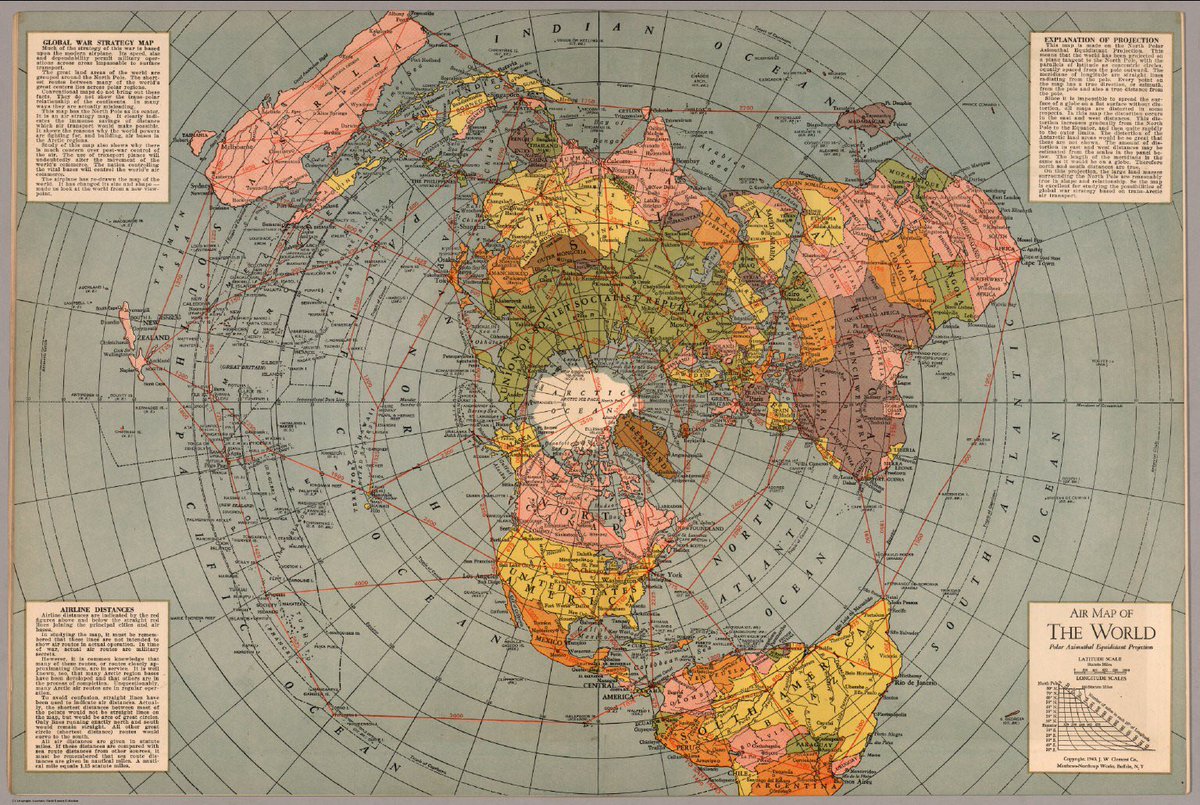 NothingSirius's tweet photo. @AiNaTow #FlatEarth #AirMaps: shows the most viable #FlightPaths for airlines to take across our stationary and immovable #planate
#FlatEarth https://t.co/3eepdzCscM
