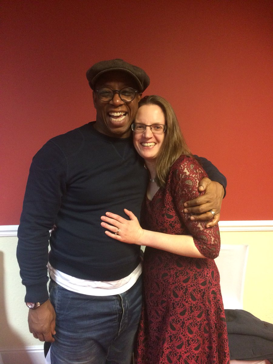 CLEllis86's tweet photo. What a night! Meeting not only my hero, but my late fathers and grandfathers too. Thank you @IanWright0! https://t.co/MyVdjTb93s