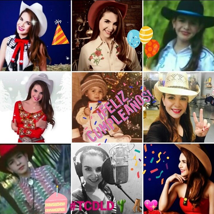 auroramoreno18's tweet photo. Feliz Cumpleaños🎂🎁🎉🎊🎈 a las más bella 👸 @LauraDenisse 🙏💖que sigan los exitos te quiero mucho te mando 😘😘y muchos abrazos 🎊🎉🎊🎉🎊🎉🎊 #TCDLD🌵👢💖 https://t.co/T2VmybG8Aa