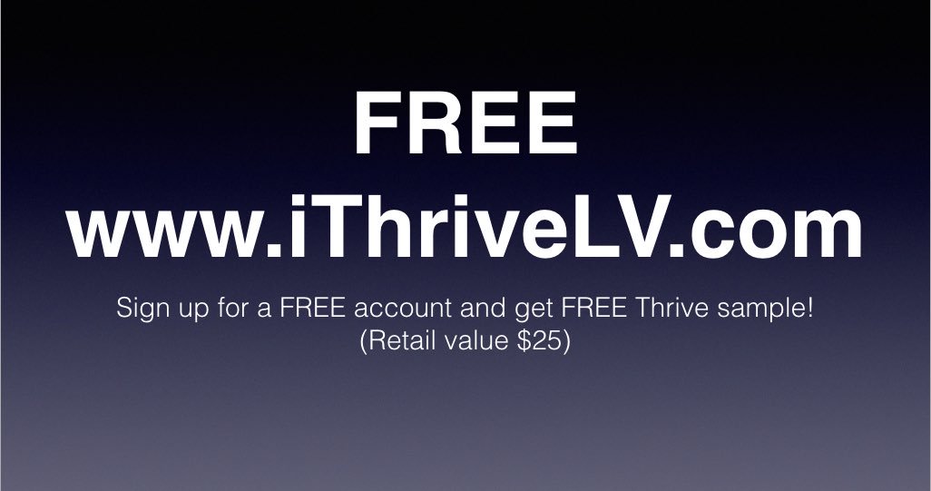 ithrivelv's tweet photo. Stay connected with a free info account and get free thrive #growth #millionairemindset #millionaire #billionairemindset #billionaire #directsales #mlm #multilevelmarketing #bravoaward #healthylifestyle #healthy #health #itworks #vitamins #nutrition #nutropic #mindset #health https://t.co/fUxfMskzZ0