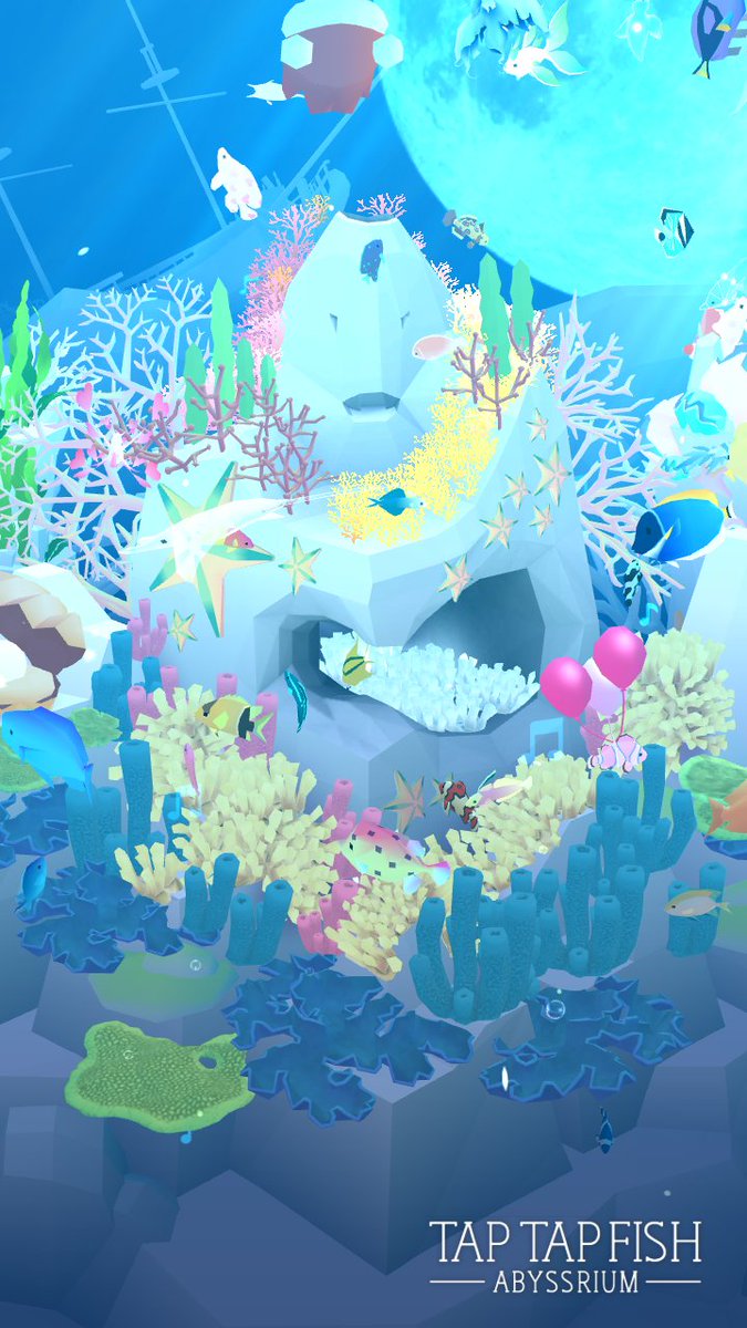 thisisformyfish's tweet photo. My AbyssRium:) 
#taptapfish
Download: https://t.co/nEPxCppKu8 https://t.co/zm7Yk8bcKr