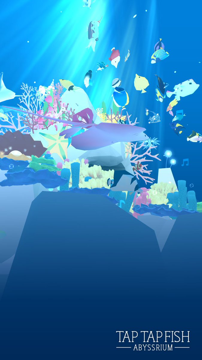 thisisformyfish's tweet photo. My AbyssRium:) 
#taptapfish
Download: https://t.co/nEPxCppKu8 https://t.co/DUVg7Unr5Z