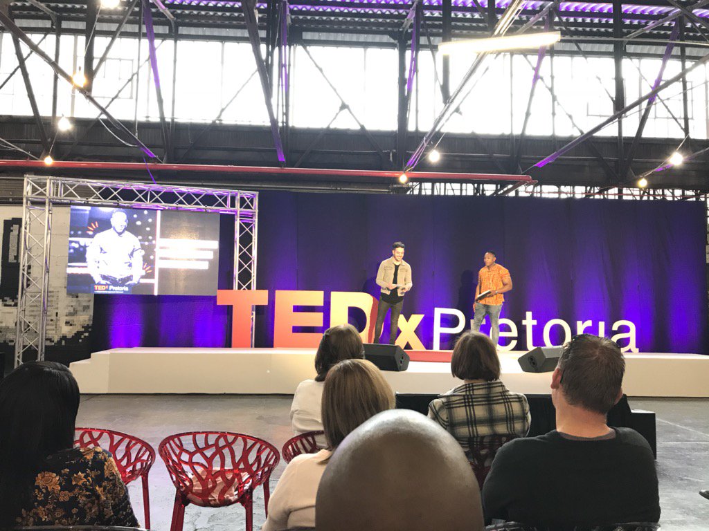 Sandhya_TheArt's tweet photo. #TEDxPretoria kicking off! @TedxPretoria #unapologetic https://t.co/rfrxPYILRD