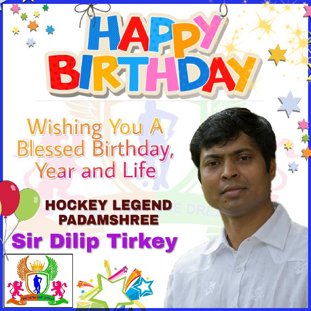 raja_namdhari's tweet photo. #OneTeamOneDream & All Hockey Lovers & Fans๐Wishing You.. Sending Best Wishes To You Dilip Tirkey Sir on your Birthday๐ #GoodLuckAlways๐๐ฎ๐ณ https://t.co/ysUwQSlpUN
