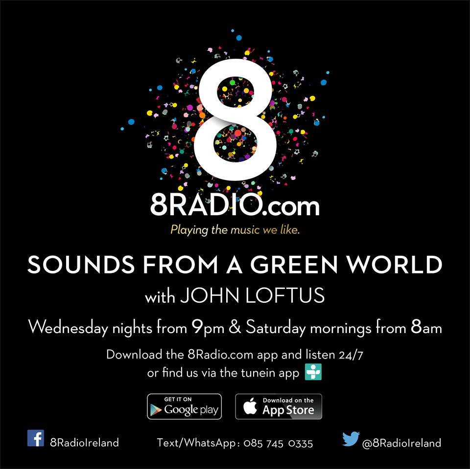 RN #soundsfromagreenworld with <a href="/loftysnds/">John Loftus</a> ft <a href="/202s/">202s</a> @p_freeman_music @mariakellymusic <a href="/ELangfordMusic/">Emma Langford</a> <a href="/StoatMusic/">Stoat</a> <a href="/thefitzafrenic/">The FitzaFrenic</a> &amp; more! 🇨🇮🎶➡️8Radio.com
