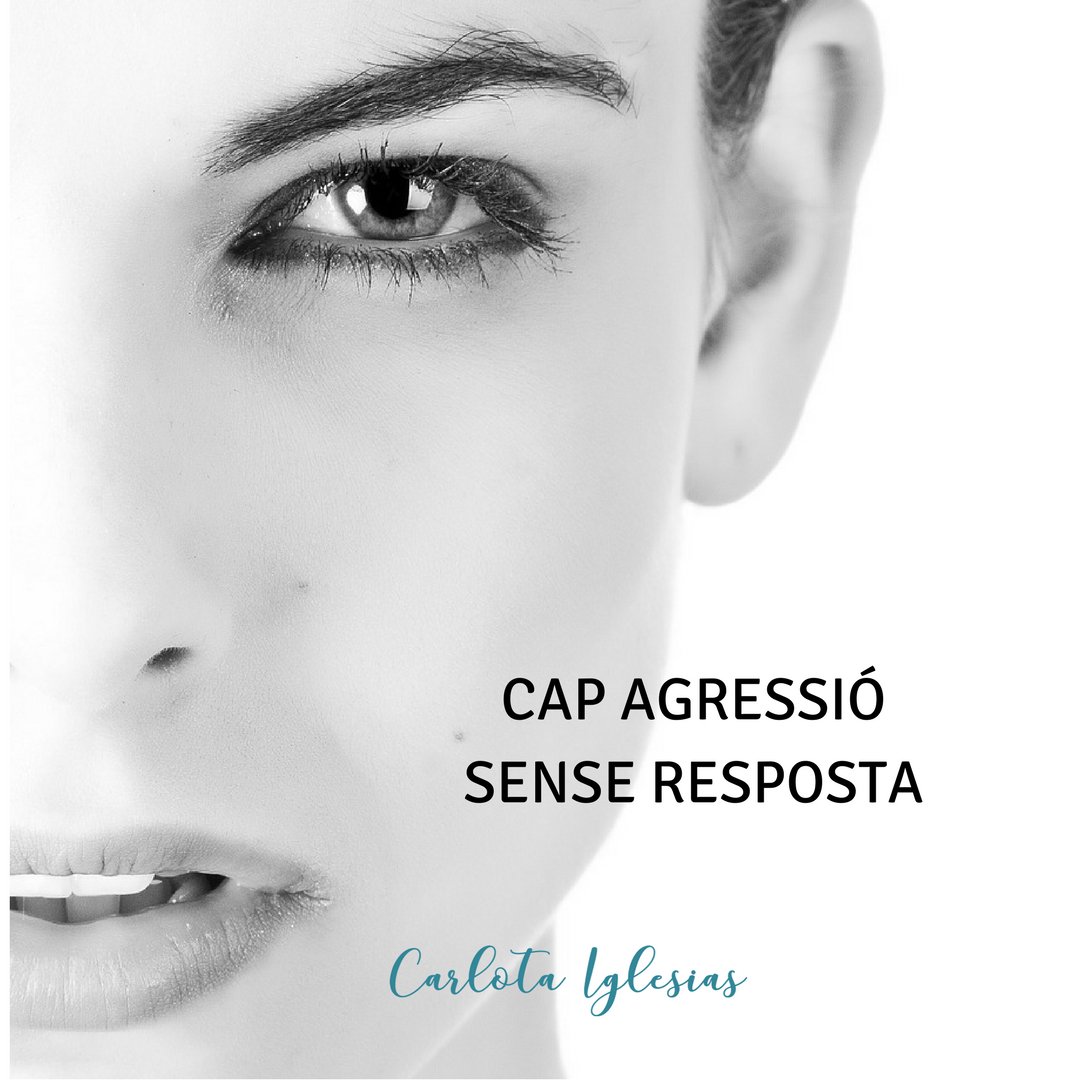 psicarlota's tweet photo. Davant la violència cap a les dones no ens podem cada callats i callades #capagressiósenseresposta #25Nov https://t.co/grhHyQ6vVZ