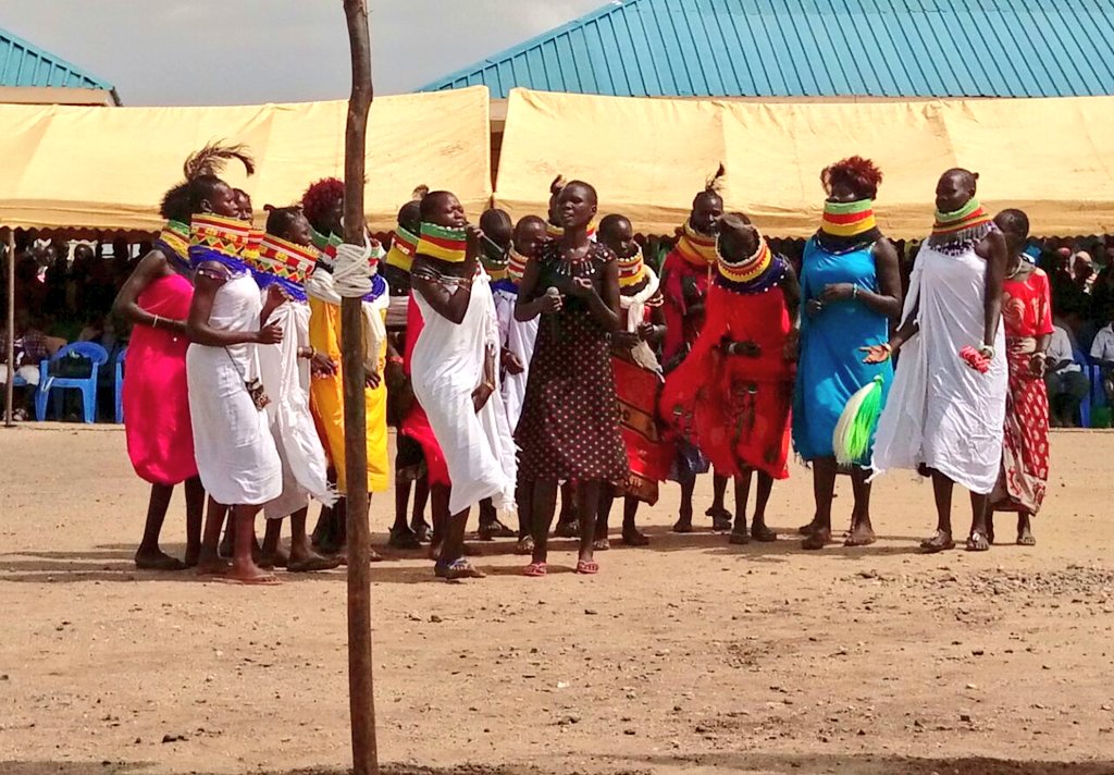 KenyaRedCross's tweet photo. Kenya #RedCross and partners launch #16days of activism against gender-based violence in Kalobeyei refugee settlement in Turkana, with the theme "#LeaveNoOneBehind " https://t.co/bEKnXYLyNE