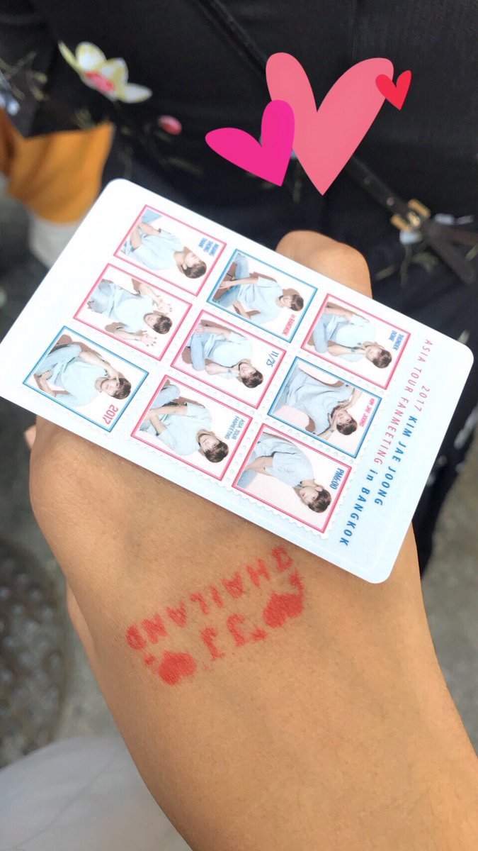 Just registered for JJ fansign #kjjfanmeetinginbkk2017