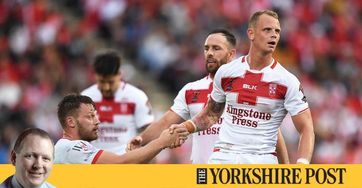 YPSport's tweet photo. REPORT
#England 20 #Tonga 18
Well, they are there, but only after huge scare. @PeterSmithYEP reports on how @England_RL reached #RLWC2017 Final ... just
https://t.co/wTj0BffSx2
#ENGvsTON https://t.co/g1TH51eOKS
