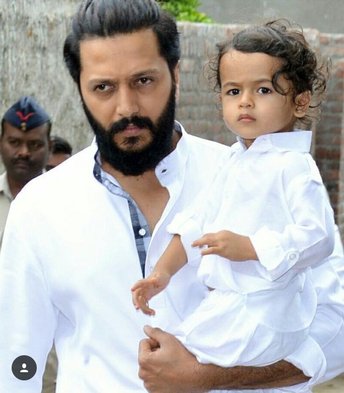   Happy birthday little prince riteish deshmukh 