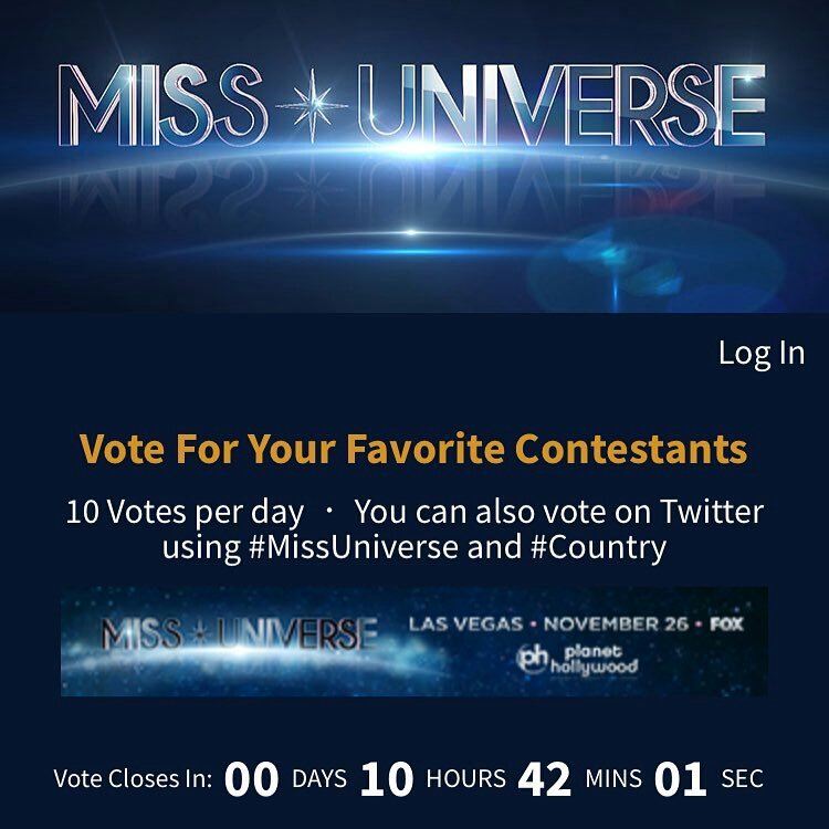 mbpfc_malaysia's tweet photo. Keep voting #MissUniverse #Malaysia https://t.co/KhTkQKZQPj